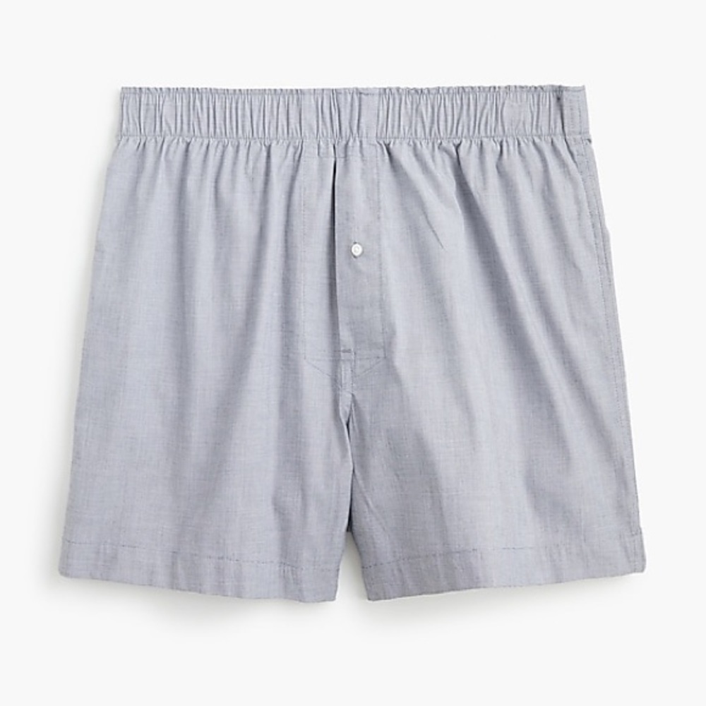 J. Crew Stretch solid boxers in blue size S